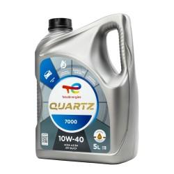 Aceite de Motor para Coche Total Quartz 7000 10W40 5 L