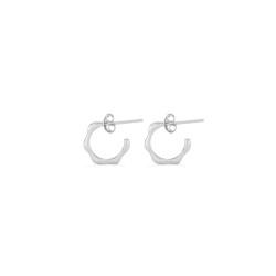 Pendientes Mujer Secrecy Plata de ley 2 cm