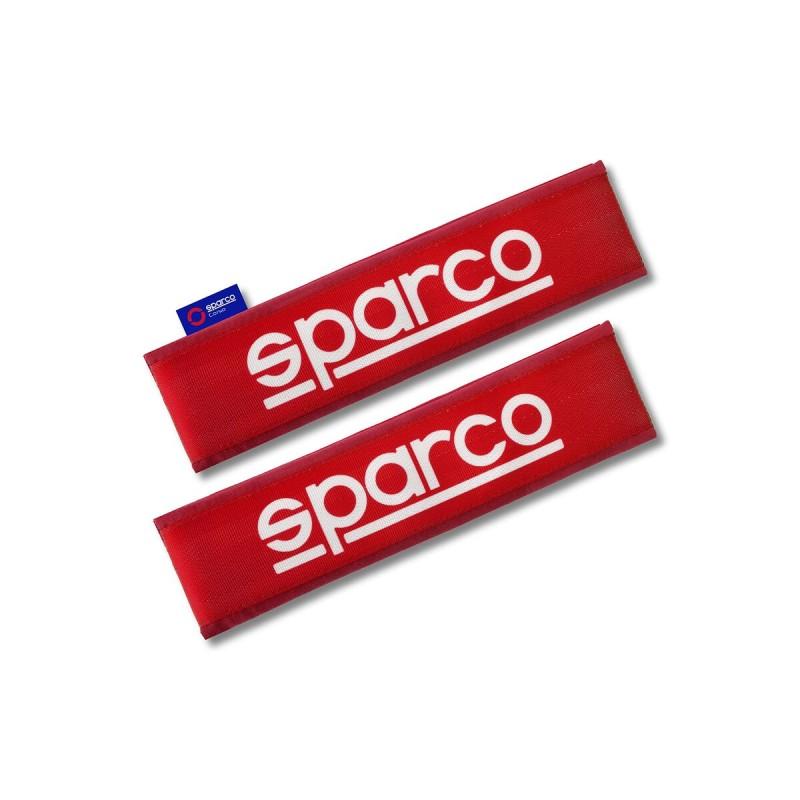 Almohadillas para Cinturón de Seguridad Sparco SPC1209RD Rojo