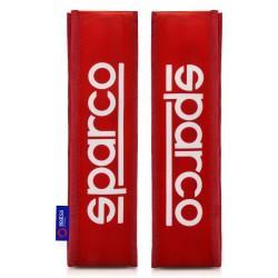 Almohadillas para Cinturón de Seguridad Sparco SPC1209RD Rojo