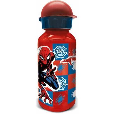 Botella Spider-Man Arachnid Grid  370 ml Infantil Aluminio