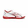 Zapatillas de Fútbol Sala para Niños Puma Ultra Play It V Rojo Blanco Unisex