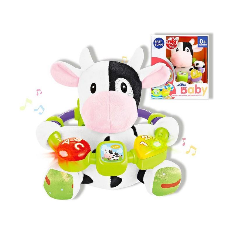 Peluche Musical Reig 20 cm Vaca