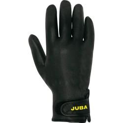 Guantes de Trabajo JUBA Forro Polar Nitrilo Frío Negro