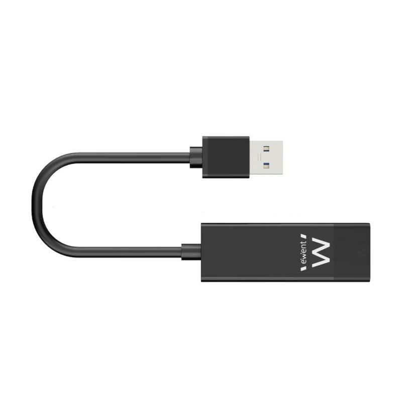 Adaptador Ethernet a USB Ewent EW1017