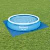 Suelo protector para piscinas desmontables Bestway 396 x 396 cm