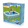 Piscina Hinchable para Niños Bestway 636 L Baloncesto 254 x 168 x 102 cm