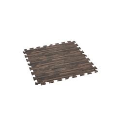 Suelo protector para piscinas desmontables Bestway 50 x 50 cm Madera