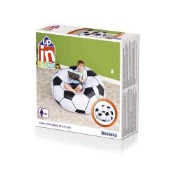 Puff Hinchable Bestway Balón de Fútbol 114 x 112 x 71 cm