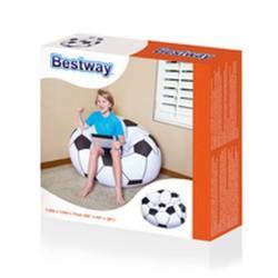 Puff Hinchable Bestway Balón de Fútbol 114 x 112 x 71 cm