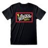 Camiseta de Manga Corta Unisex Willy Wonka Wonka Bar Negro