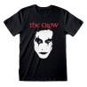 Camiseta de Manga Corta Unisex The Crow Face Negro