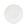 Plato de Postre Blanco Vidrio 19 x 2 x 19 cm (24 Unidades)