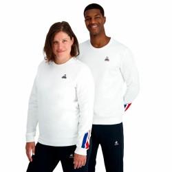 Sudadera sin Capucha Mujer Le coq sportif Tri N°1  Blanco