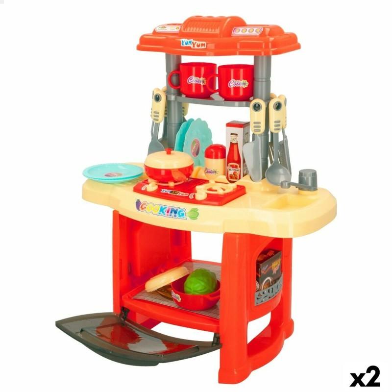 Cocina de Juguete Colorbaby 23 Piezas 37 x 47 x 23 cm