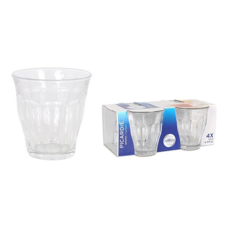 Set de Vasos Duralex Picardie Cristal 4 Unidades (130 ml)