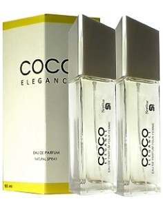 PERFUME DE EQUIVALENCIA PARA MUJER COCO ELEGANCE 2X50 ML