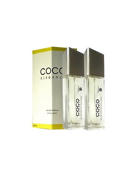 PERFUME DE EQUIVALENCIA PARA MUJER COCO ELEGANCE 2X50 ML