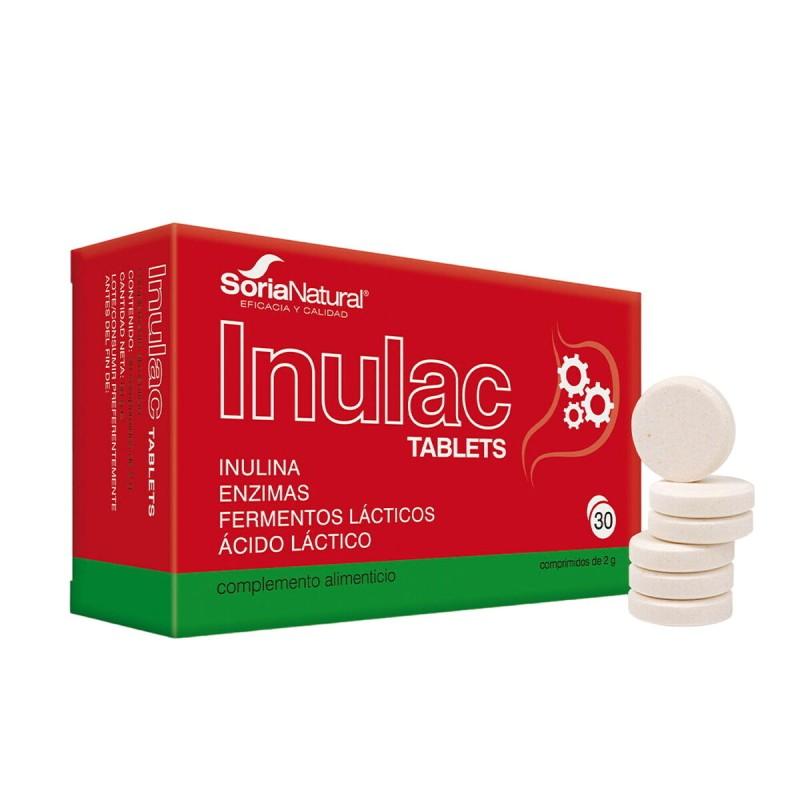 Suplemento digestivo Soria Natural Inulac 30 unidades