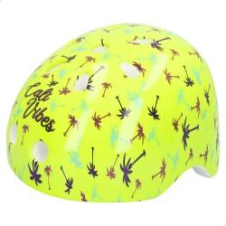 Casco de Ciclismo para Niños Colorbaby Neon Cali Vibes Amarillo (4 Unidades)