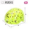 Casco de Ciclismo para Niños Colorbaby Neon Cali Vibes Amarillo (4 Unidades)