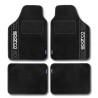 Set de Alfombrillas para Coche Sparco F510 Moqueta Universal Negro 4 Piezas