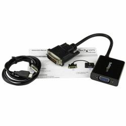 Adaptador DVI-D a VGA Startech DVI2VGAE             0,19 m Negro