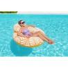 Sillón Hinchable para Piscina Bestway Deluxe 118 x 117 cm Naranja