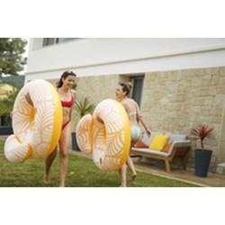 Sillón Hinchable para Piscina Bestway Deluxe 118 x 117 cm Naranja