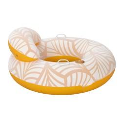 Sillón Hinchable para Piscina Bestway Deluxe 118 x 117 cm Naranja