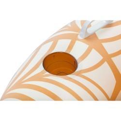 Sillón Hinchable para Piscina Bestway Deluxe 118 x 117 cm Naranja