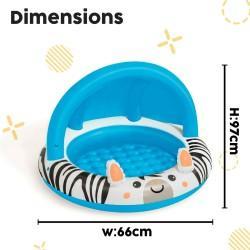 Piscina Hinchable para Niños Bestway Zebra 97 x 66 cm