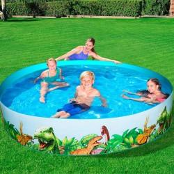 Piscina Hinchable para Niños Bestway Dinosaurios 244 x 46 cm