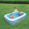 Piscina Hinchable para Niños Bestway Floral 229 x 152 x 56 cm Azul