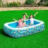 Piscina Hinchable para Niños Bestway Floral 229 x 152 x 56 cm Azul