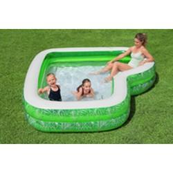 Piscina Hinchable para Niños Bestway Verde 231 x 231 x 51 cm