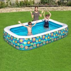 Piscina Hinchable para Niños Bestway Floral 305 x 183 x 56 cm