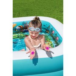 Piscina Hinchable para Niños Bestway 3D 262 x 175 x 51 cm Azul