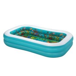 Piscina Hinchable para Niños Bestway 3D 262 x 175 x 51 cm Azul