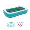 Piscina Hinchable para Niños Bestway 3D 262 x 175 x 51 cm Azul