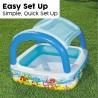 Piscina Hinchable para Niños Bestway 140 x 140 x 114 cm