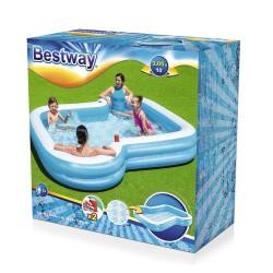 Piscina Hinchable para Niños Bestway 305 x 274 x 46 cm Blanco