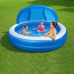 Piscina Hinchable para Niños Bestway 241 x 241 x 140 cm Azul Blanco