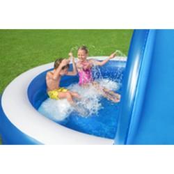 Piscina Hinchable para Niños Bestway 241 x 241 x 140 cm Azul Blanco