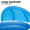 Piscina Hinchable para Niños Bestway 241 x 241 x 140 cm Azul Blanco