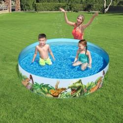 Piscina Hinchable para Niños Bestway Dinosaurios 183 x 38 cm