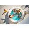 Piscina Hinchable para Niños Bestway 206 x 206 x 51 cm Arcoíris