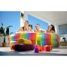 Piscina Hinchable para Niños Bestway 206 x 206 x 51 cm Arcoíris