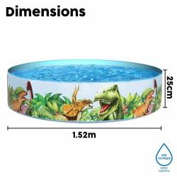 Piscina Hinchable para Niños Bestway Dinosaurios 183 x 38 cm