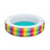 Piscina Hinchable para Niños Bestway 206 x 206 x 51 cm Arcoíris